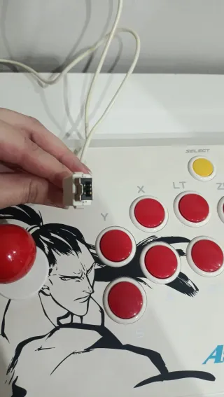 Arcade Joystick K - Mando de lucha Nintendo WII