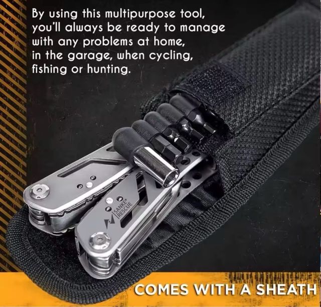 Multiutensile Professionale 24 in 1 per la Sopravvivenza