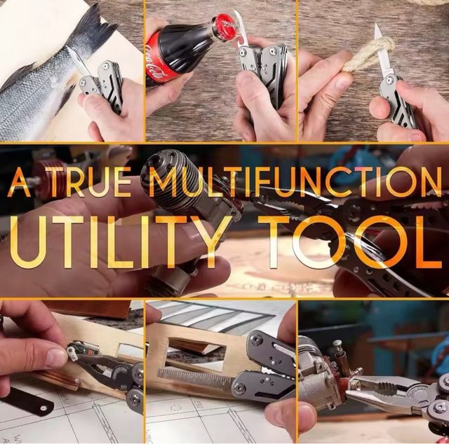 Multiutensile Professionale 24 in 1 per la Sopravvivenza
