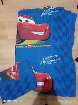 Funda Nórdica Infantil Cars Rayo McQueen