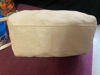 Bolso Bimba y Lola piel 100% cordero – blanco –