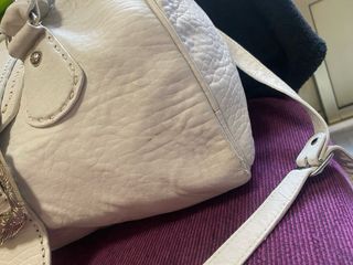 Bolso Bimba y Lola piel 100% cordero – blanco –