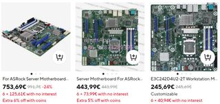 ASRock E3C242D4U2-2T - scheda madre server