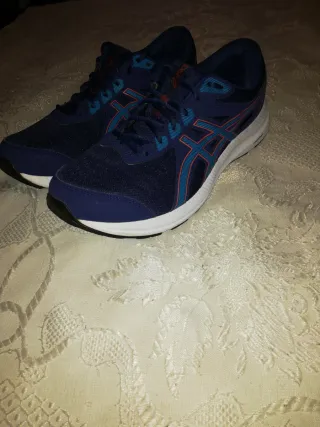 Zapatillas Asics Running Azul/Rojo