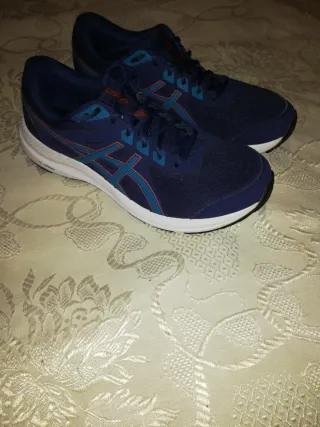 Zapatillas Asics Running Azul/Rojo