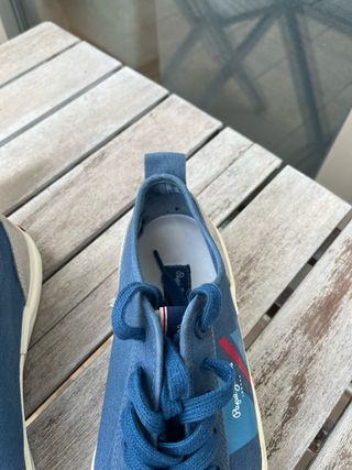Tenis Pepe Jeans Azul Talla 40