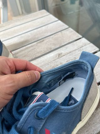 Tenis Pepe Jeans Azul Talla 40