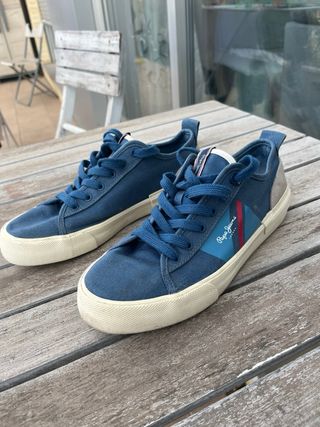 Tenis Pepe Jeans Azul Talla 40