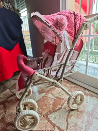 Carrito Gemelar DeCuevas Rosa