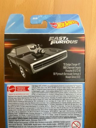Hot Wheels Fast & Furious Set 5 Auto