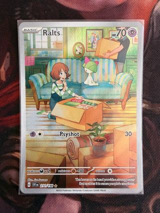 Carta Pokémon Ralts SVI 211