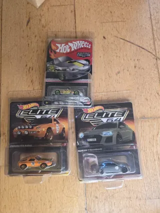Hot Wheels Elite 64 Colección 3 Coches