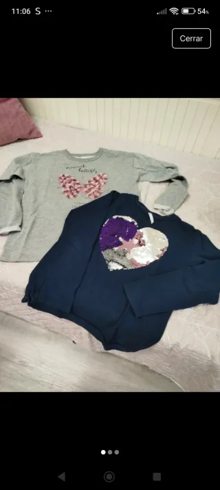 Lote chándal y sudadera talla 9/10