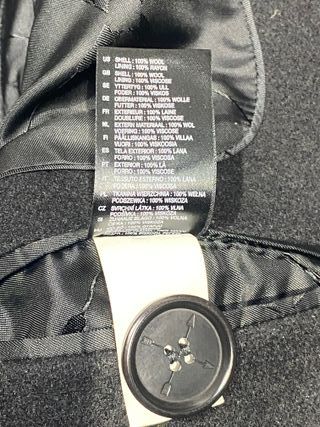 Chaquetón cruzado de lana Viktor&Rolf para HM