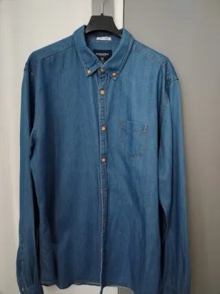 Camisa vaquera Springfield Talla XL