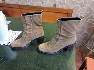 Botas Beige ante
