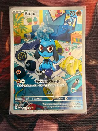 Riolu SVI 215 Carta Pokémon
