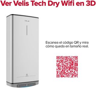 Ariston Velis Tech Dry Wifi Termo Eléctrico 100L