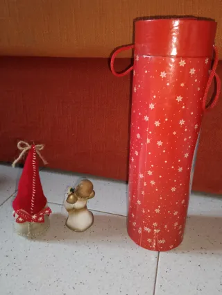 Scatola e accessori natalizi