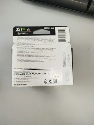 Cartucho Tinta HP 351 XL Tricolor