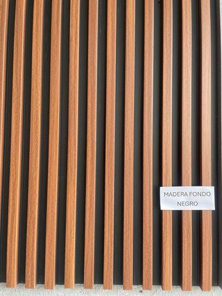 LISTONES EFECTO MADERA PVC
