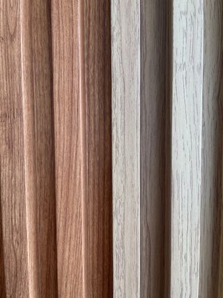 LISTONES EFECTO MADERA PVC