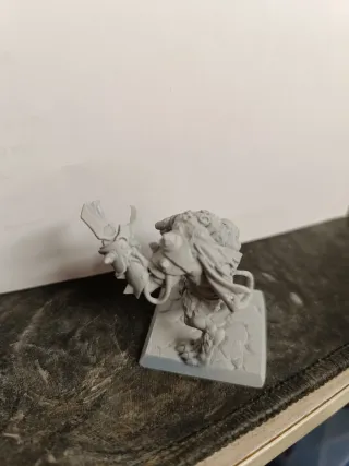 Miniatura Rata Ogro Skaven de resina