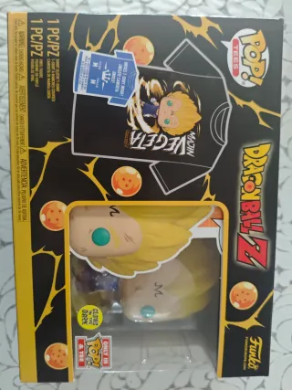 Funko Pop! Vegeta Majin + Camiseta Talla M