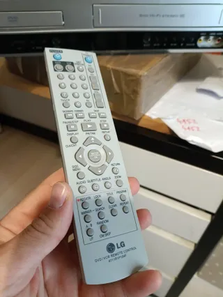 Reproductor LG VHS DVD Combo