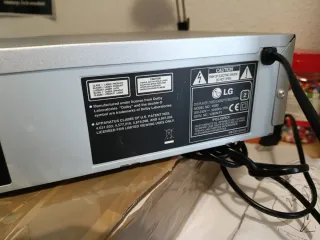Reproductor LG VHS DVD Combo