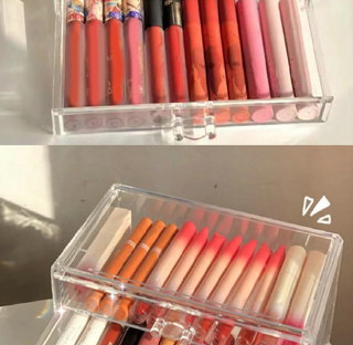 Organizador Maquillaje Transparente 3 Cajones