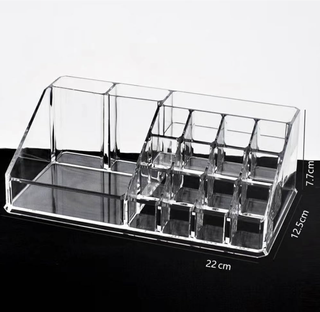 Organizador Maquillaje Transparente 3 Cajones