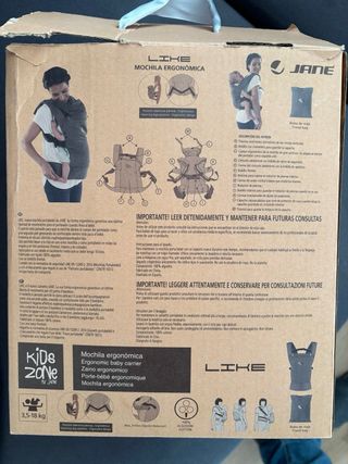 Mochila Porta Bebé Kids Zone by Jane