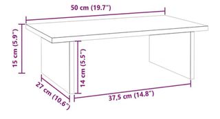 Mueble elevador pantalla madera blanco