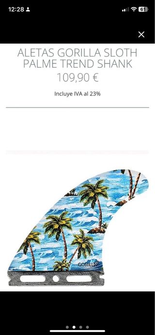 Quillas Gorilla Sloth Palm Carbono Future