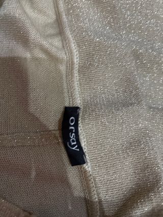 Pantalones Orsay Dorados Brillantes