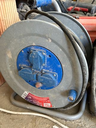 Carrete alargador obra 50m