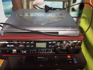 Tocadiscos Brighton Vintage USB/SD/MP3