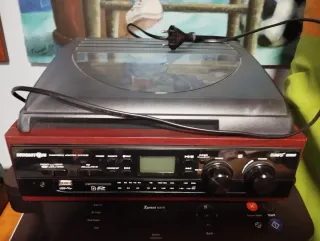 Tocadiscos Brighton Vintage USB/SD/MP3