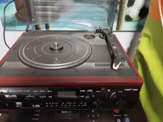 Tocadiscos Brighton Vintage USB/SD/MP3