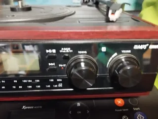 Tocadiscos Brighton Vintage USB/SD/MP3