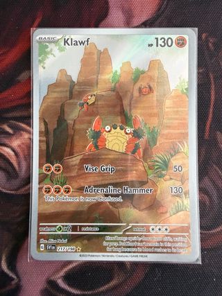 Klawf SVI 217 Carta Pokémon