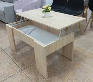 Mesa Centro Gala Madera, Abatible. !OFERTA!