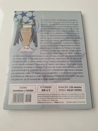 DVD Final Champions League Barcellona 2006