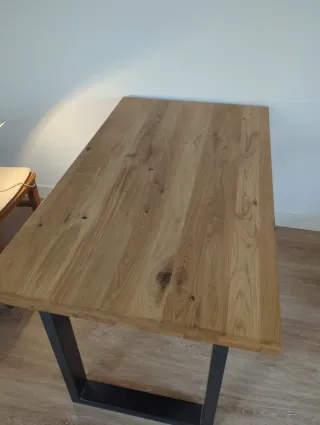 Mesa industrial madera