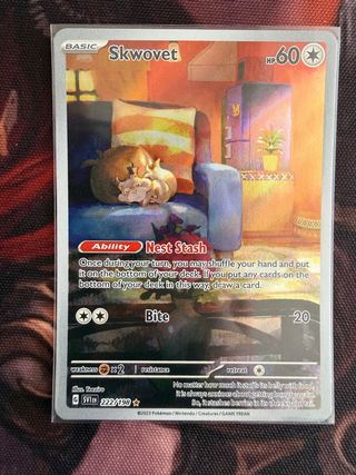 Skwovet SVI 222 Carta Pokémon
