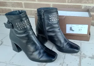 Botines negros mujer talla 37