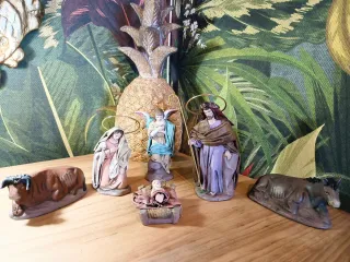 Precioso Nacimiento Barro Murciano