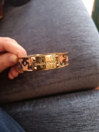 Pulsera Bimba y Lola Dorada Multicolor