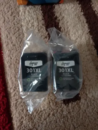 2 Cartuchos Tinta Smart Ink 301XL Negro